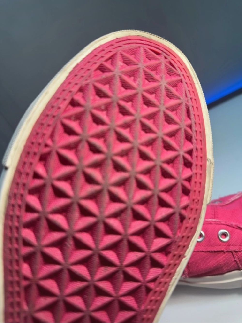 Corkys "Babalu" Hot Pink Slip-On Sneakers, size 9 (A04) - Picture 12 of 14